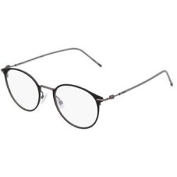 Safilo SpA Boss 1432 Damen-Brille inkl. Gläser Vollrand Quadratisch Metall-Gestell 50/21/145, Schwarz