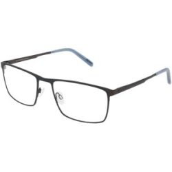 Eschenbach Optik GmbH FREIGEIST 862064 Herren-Brille inkl. Gläser Vollrand Quadratisch Metall-Gestell 62/21/155, Blau