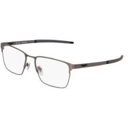 DE RIGO Vision D.A.CH. GmbH Police VPLG79 Herren-Brille inkl. Gläser Vollrand Quadratisch Titan-Gestell 56/18/145, Grau