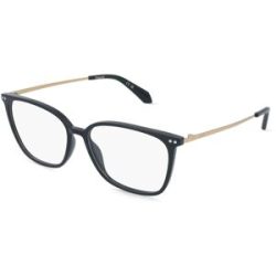 Safilo GmbH Polaroid PLD D616 Damen-Brille inkl. Gläser Vollrand Quadratisch Kunststoff-Gestell 55/15/140, Schwarz