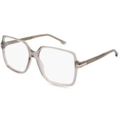 Safilo GmbH Victoria Beckham VB 1013 Damen-Brille inkl. Gläser Vollrand Quadratisch Acetat-Gestell 57/15/140, Beige