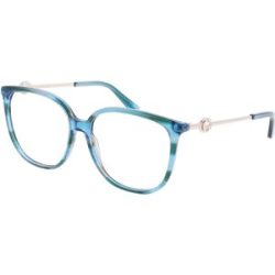 Marcolin Deutschland GmbH Guess GU50350 Damen-Brille inkl. Gläser Vollrand Quadratisch Acetat-Gestell 56/15/0, Blau