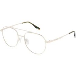 Eschenbach Optik GmbH Tom Tailor 672011 Unisex-Brille inkl. Gläser Vollrand Pilot Metall-Gestell 52/18/145, Gold