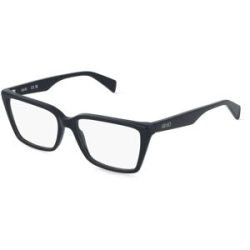 Marchon Germany GmbH Liu Jo LJ2806 Unisex-Brille inkl. Gläser Vollrand Quadratisch Acetat-Gestell 53/15/140, Schwarz