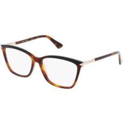 Marcolin Deutschland GmbH Guess GU2880 Unisex-Brille inkl. Gläser Vollrand Cat Eye Kunststoff-Gestell 54/15/140, Havanna