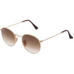 Luxottica Fashion Brillen Vertriebs GmbH Ray-Ban RB3447 Unisex-Sonnenbrille Vollrand Rund Metall-Gestell, Gold