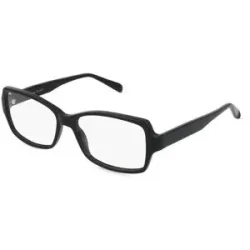 Wenzhou Bada Optical Co. , LTD Fielmann BD 543 CL RITA Damen-Brille inkl. Gläser Vollrand Quadratisch Propionat-Gestell 53/16/140, Schwarz