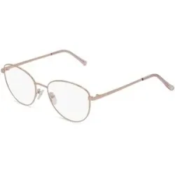 Wenzhou Bada Optical Co. , LTD Fielmann BD 481 CL Damen-Brille inkl. Gläser Vollrand Quadratisch Edelstahl-Gestell 53/18/135, Pink