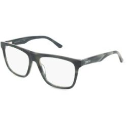 Safilo GmbH Smith DOMINION Herren-Brille inkl. Gläser Vollrand Quadratisch Acetat-Gestell 54/17/145, Grau