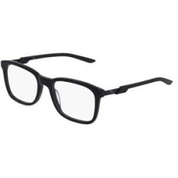 Kering Eyewear Spa Puma PU 0382O Unisex-Brille inkl. Gläser Vollrand Quadratisch Acetat-Gestell 54/20/145, Schwarz