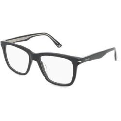DE RIGO Vision D.A.CH. GmbH Police VPLN19 Herren-Brille inkl. Gläser Vollrand Quadratisch Acetat-Gestell 53/18/145, Schwarz