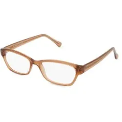 Zhangzhou Agilton Optical Co., Ltd. Fielmann MC 593 CL Damen-Brille inkl. Gläser Vollrand Butterfly Propionat-Gestell 52/16/135, Braun