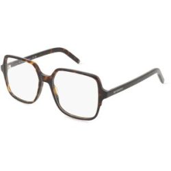 Thélios Givenchy GV50044I Damen-Brille inkl. Gläser Vollrand Quadratisch Acetat-Gestell 53/16/140, Havanna