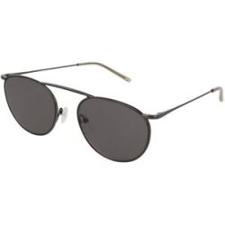 Marchon Germany GmbH Calvin Klein CK26106ST Unisex-Sonnenbrille Vollrand Panto Titan-Gestell, Grau