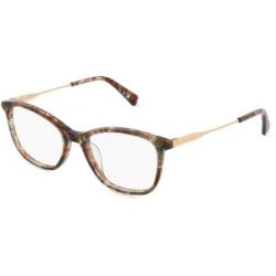 Marchon Germany GmbH Longchamp LO2683 Unisex-Brille inkl. Gläser Vollrand Quadratisch Acetat-Gestell 49/17/140, Grün