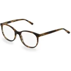 Wenzhou Lanson International Co., Ltd. Fielmann LN 003 CL Damen-Brille inkl. Gläser Vollrand Panto Acetat-Gestell 53/18/140, Havanna