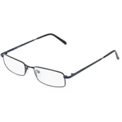 Zhangzhou Agilton Optical Co., Ltd. Fielmann MC 232 FA Unisex-Brille inkl. Gläser Vollrand Quadratisch Metall-Gestell 52/18/140, Blau