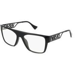 Luxottica Fashion Brillen Vertriebs GmbH Versace VE3326U Herren-Brille inkl. Gläser Vollrand Quadratisch Acetat-Gestell 55/19/145, Schwarz
