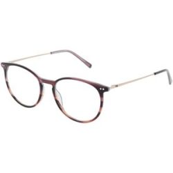 Eschenbach Optik GmbH HUMPHREY?S eyewear 581069 Unisex-Brille inkl. Gläser Vollrand Panto Acetat-Gestell 51/17/145, Braun