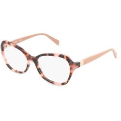 Marchon Germany GmbH Liu Jo LJ2813 Damen-Brille inkl. Gläser Vollrand Oval Acetat-Gestell 53/16/140, Pink