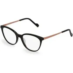 FERDINAND MENRAD GmbH & Co KG Fielmann 2188 FLEX FA Damen-Brille inkl. Gläser Vollrand Butterfly Kunststoff-Gestell 51/18/140, Schwarz