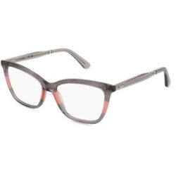 Marchon Germany GmbH Calvin Klein CK23545 Unisex-Brille inkl. Gläser Vollrand Cat Eye Kunststoff-Gestell 53/15/145, Grau