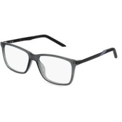Marchon Germany GmbH Nike 7258 Unisex-Brille inkl. Gläser Vollrand Quadratisch Kunststoff-Gestell 54/15/145, Grau