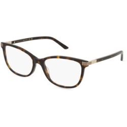 Kering Eyewear Spa Gucci GG1451O Unisex-Brille inkl. Gläser Vollrand Butterfly Acetat-Gestell 54/17/140, Havanna