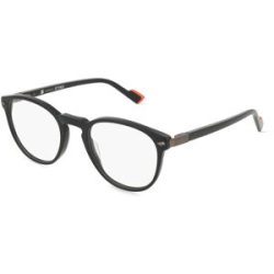 DE RIGO Vision D.A.CH. GmbH Sting VST502 Unisex-Brille inkl. Gläser Vollrand Panto Acetat-Gestell 50/21/140, Schwarz