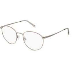 Eschenbach Optik GmbH Marc O'Polo Eyewear 502158 Unisex-Brille inkl. Gläser Vollrand Panto Metall-Gestell 50/18/140, Grau