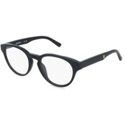 Luxottica Fashion Brillen Vertriebs GmbH Scuderia Ferrari 0FZ8022U Herren-Brille inkl. Gläser Vollrand Rund Acetat-Gestell 51/20/145, Schwarz