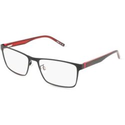 Safilo SpA Hugo HG 1316/G Herren-Brille inkl. Gläser Vollrand Eckig Metall-Gestell 57/17/145, Schwarz