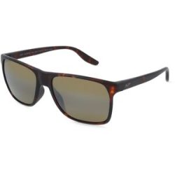 MAUI JIM Germany GmbH Maui Jim H603 Pailolo Herren-Sonnenbrille Vollrand Quadratisch Kunststoff-Gestell, Havanna