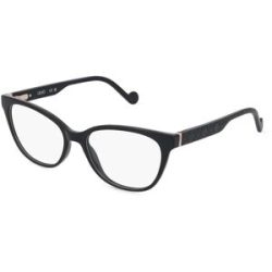 Marchon Germany GmbH Liu Jo LJ2758 Unisex-Brille inkl. Gläser Vollrand Butterfly Acetat-Gestell 52/16/140, Schwarz