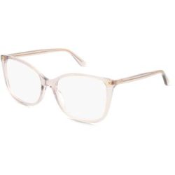 Kering Eyewear Spa Gucci GG0026O ULTRALIGHT Unisex-Brille inkl. Gläser Vollrand Cat Eye Acetat-Gestell 53/17/140, Grau