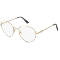 Luxottica Fashion Brillen Vertriebs GmbH Jimmy Choo 0JC2004HB Damen-Brille inkl. Gläser Vollrand Rund Metall-Gestell 52/19/140, Gold