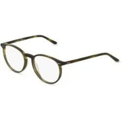 Eyestar Limited (China) Fielmann MI 039 CL Unisex-Brille inkl. Gläser Vollrand Panto Acetat-Gestell 50/18/140, Grün