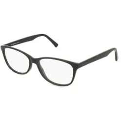 NEWAY Killine (Macao Commercial Offshore) Lt Fielmann JIL 026 CL Damen-Brille inkl. Gläser Vollrand Oval Acetat-Gestell 55/16/140, Schwarz