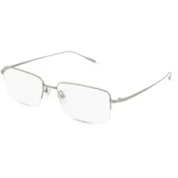 Optic Prima Co., Ltd. Fielmann TITANIUM 206 CL UWE Herren-Brille inkl. Gläser Halbrand Quadratisch Titan-Gestell 55/17/145, Grau