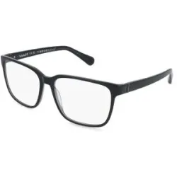 Marcolin Deutschland GmbH Timberland TB50034 Unisex-Brille inkl. Gläser Vollrand Quadratisch Acetat-Gestell 62/17/150, Schwarz