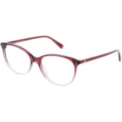 Kering Eyewear Spa Gucci GG 0550O Damen-Brille inkl. Gläser Vollrand Butterfly Acetat-Gestell 51/16/140, Rot