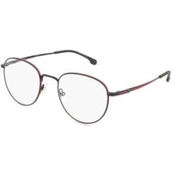 Safilo GmbH Carrera 8908 Herren-Brille inkl. Gläser Vollrand Panto Metall-Gestell 50/20/140, Schwarz