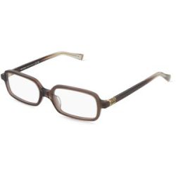 Luxottica Fashion Brillen Vertriebs GmbH Miu Miu 0MU 01YV Damen-Brille inkl. Gläser Vollrand Eckig Acetat-Gestell 51/16/140, Braun