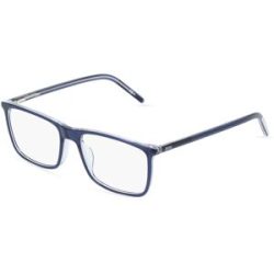 Marchon Germany GmbH Zeiss ZS22500 Unisex-Brille inkl. Gläser Vollrand Quadratisch Kunststoff-Gestell 57/18/150, Blau