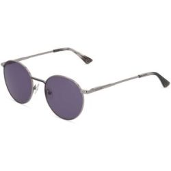 Design Eyewear Group Germany GmbH Hackett HE 1147 Unisex-Sonnenbrille Vollrand Rund Metall-Gestell, Silber