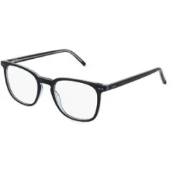 Wenzhou Lanson International Co., Ltd. Fielmann LN 050 CL FELIX Herren-Brille inkl. Gläser Vollrand Quadratisch Acetat-Gestell 51/20/150, Schwarz