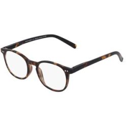 Breitfeld + Schliekert GmbH I NEED YOU JUNIOR Unisex-Fertiglesebrille Vollrand Panto Kunststoff-Gestell, Havanna