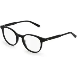 Eyestar Limited (China) Fielmann MI 005 CL Damen-Brille inkl. Gläser Vollrand Panto Acetat-Gestell 48/20/135, Schwarz