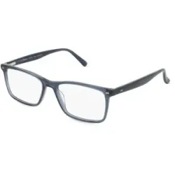 Wenzhou Bada Optical Co. , LTD Fielmann BD 552 FLEX CL GEORG Herren-Brille inkl. Gläser Vollrand Quadratisch Acetat-Gestell 55/17/145, Blau