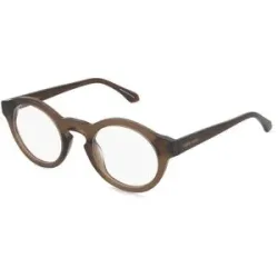 Luxottica Fashion Brillen Vertriebs GmbH Giorgio Armani AR7292U Unisex-Brille inkl. Gläser Vollrand Panto Acetat-Gestell 47/23/145, Braun